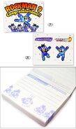 Rockman & Shooting Star Rockman Premium Memo Pad (Yume no Kyouen-hen) (ロックマン ＆ 流星のロックマン プレミアムメモ帳(夢の競演編))