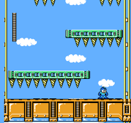 Spikes in Gyro Man's stage