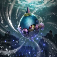Blowfish card in TEPPEN.