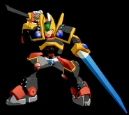 Shadow's evil model.