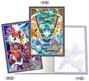 Rockman ZX Advent Original Mini Note (ロックマンゼクス アドベント オリジナル ミニノート) - limited game pre-order gift