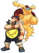 Bud and Taurus in Mega Man Star Force 3.