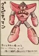 Yukiko Mori's original boss submission of Gravity Man