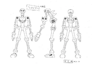 SkullMan.EXE concept art.