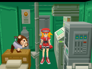 Inside the Support Car