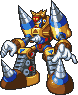 Ground Man's CD database sprite from Mega Man & Bass.