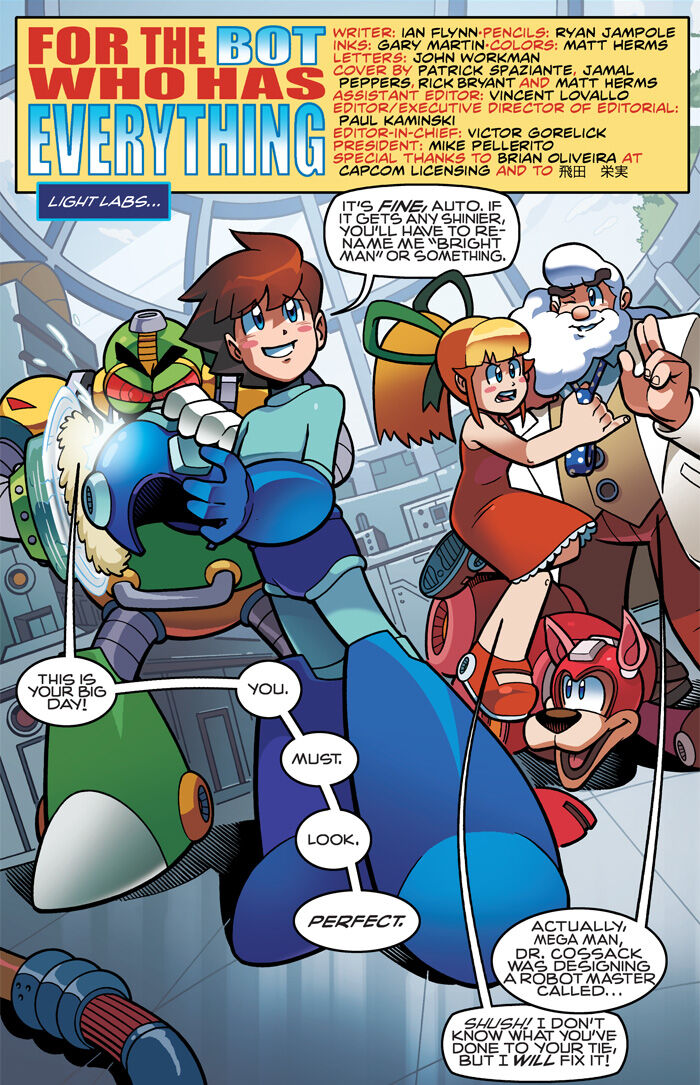 Mega Man (character)/Archie Comics, MMKB