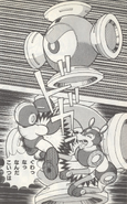 Giant Suzy in the Rockman World 3 manga.