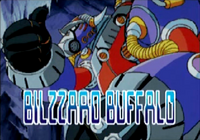 Blizzard Buffalo's intro FMV from disc versions of Mega Man X3.