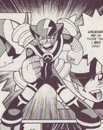 ElecMan in the MegaMan NT Warrior manga.