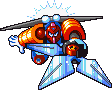 Tengu Man's CD database sprite from Mega Man & Bass.