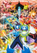Mega Man Star Force 2 promotional image.