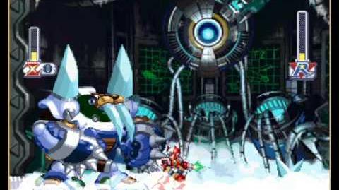 Frost Walrus Battle As Zero Megaman X4