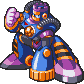 Burst Man's CD database sprite from Mega Man & Bass.