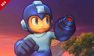 Mega Man in the 3DS version