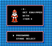 Get equipped with Item-1.