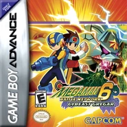 Mega Man Battle Network 6 Cybeast Gregar Coverart