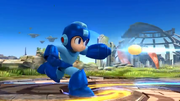 Mega Man running shot