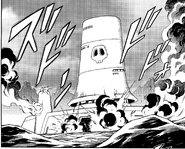 Wily's fortress in the manga story Rockman Burning Shot.