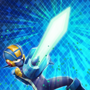 Battle Chip—Sword card art in TEPPEN.