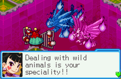 CircusMan capturing one of the Cybeasts.