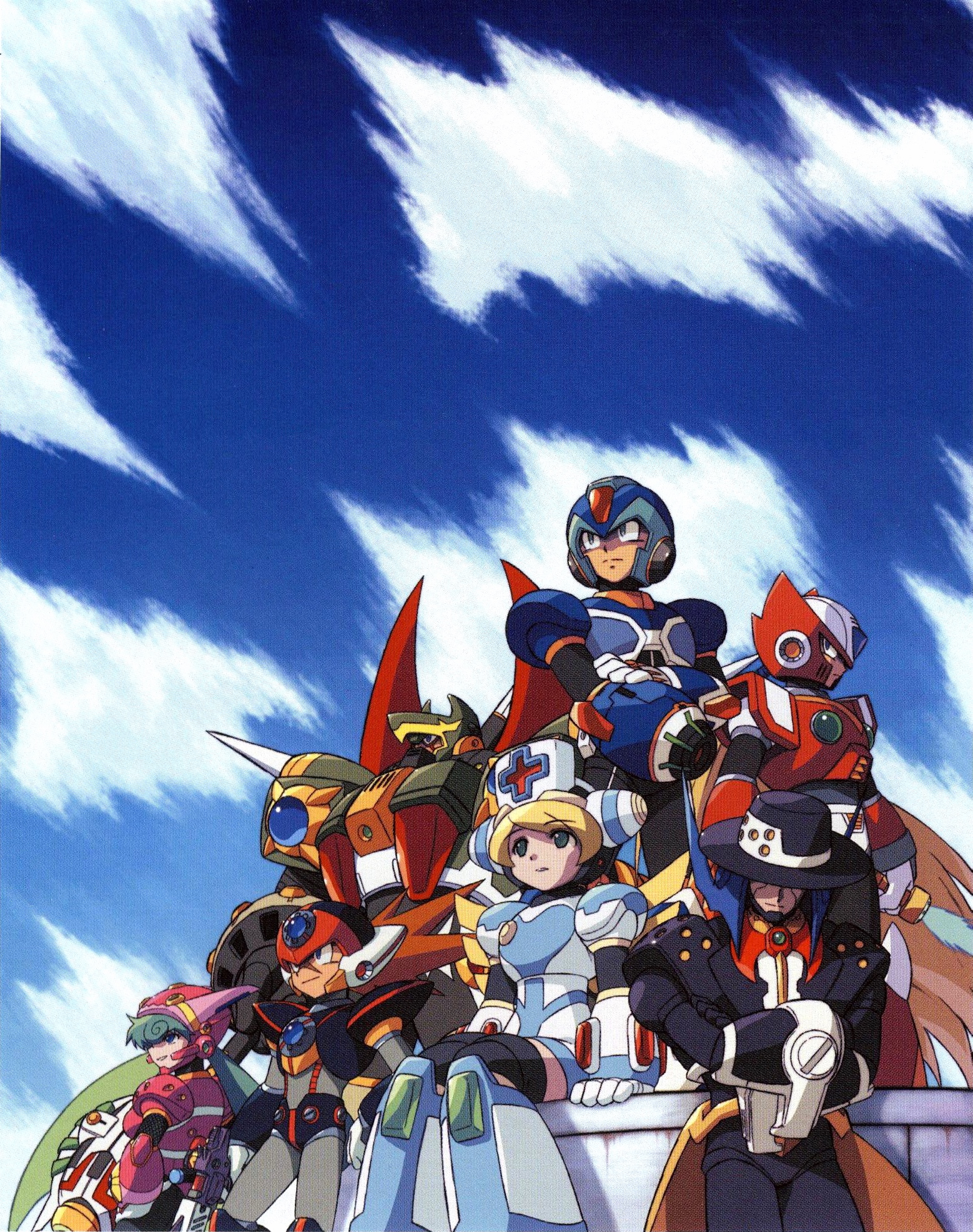 megaman x command mission characters