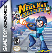 A Space Met on the box art for Mega Man Mania.