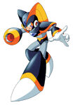 Bass's debut image from Mega Man 7.
