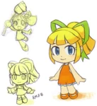 MMPURollConcept.png (316 KB) Concept art from Mega Man Powered Up