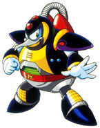 Chill Penguin's original design from Mega Man X.