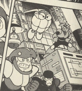 Hard Man in the Rockman 4 manga.