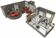 Yuichiro's Laboratory concept art.