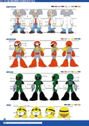 Front, side, and rear view of Sniper Joe.