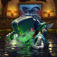 Sea of Death Tidal Whale card in TEPPEN.