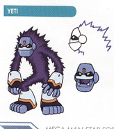 Concept art of Yeti.