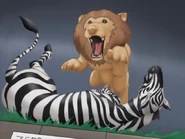 Zebra&LionFiguresStream11.png (334 KB) Zebra and lion.