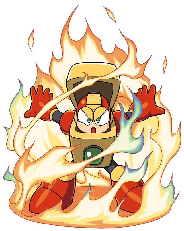 Fire Man, Elec Man, and Roll  Mega man art, Mega man, Mega man 2