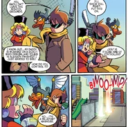 A teleport harness in Mega Man #54.