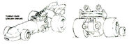Turbo Man in Crash Drive form