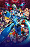 Mega Man X Legacy Collection promo art.