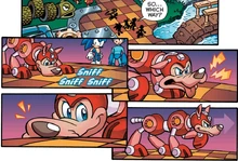 Rush using his nose in .