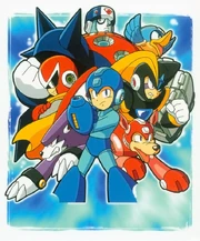 Promotional artwork for Battle & Fighters.