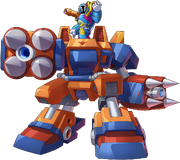 Unused Vile MK-II art from Mega Man X DiVE.