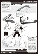 Concept art from Rockman Maniax.