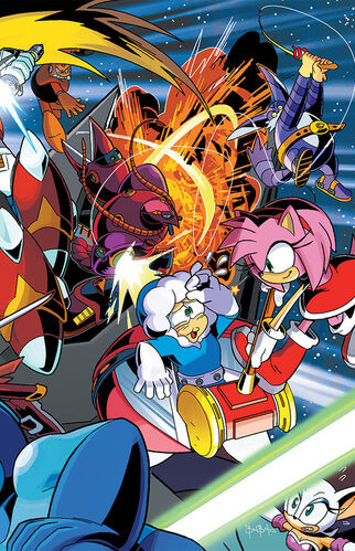 Sonic Universe Issue #46 - Worlds Collide in 5 