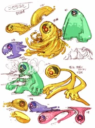 Rainbow Devil's early concept art.