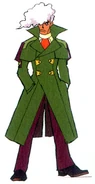 Bob Copper early concept art; depicting him as a more serious character.