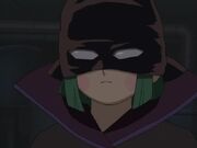 Sal appearing as Black Rose in the anime.