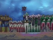 Darkloid Army (SparkMen, CutMen, BubbleMan, PlantMen, BowlMen).