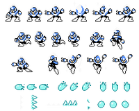 Chill Man's Sprites